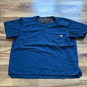 Carhartt Dark Blue V-Neck Top